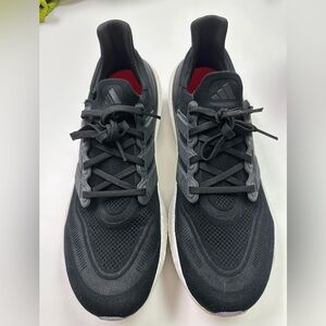 Adidas Ultraboost Light 24 Black and White Athletic Sneakers